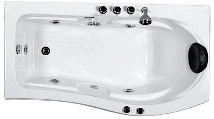 Акриловая ванна GEMY G9010 B L 173х83 с гидромассажем Акриловая ванна GEMY G9010 B L 173х83 с гидромассажем