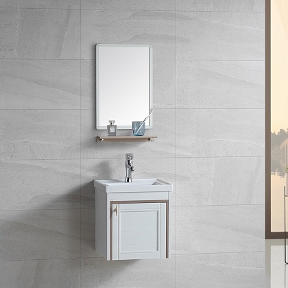 Комплект мебели для ванной RIVER AMALIA 405 BG Белый Бежевый