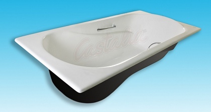 Ванна чугунная CASTALIA Venera 170x80 с ручками