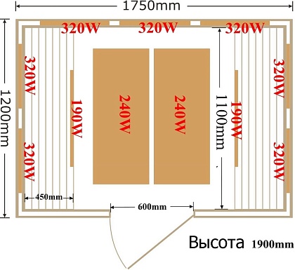 Купить Инфракрасная сауна SaunaMagic Glass CS Maxi для установки в квартире Купить Инфракрасная сауна SaunaMagic Glass CS Maxi для квартиры с доставкой