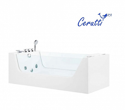 Ванна CERUTTI SPA C-453 180х80 с гидромассажем