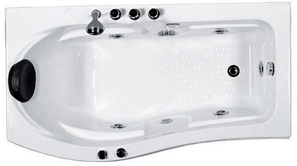 Акриловая ванна GEMY G9010 B R 173х83 с гидромассажем Акриловая ванна GEMY G9010 B R 173х83 с гидромассажем