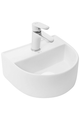 Подвесная раковина WeltWasser WW AISBACH 5062 белый глянец