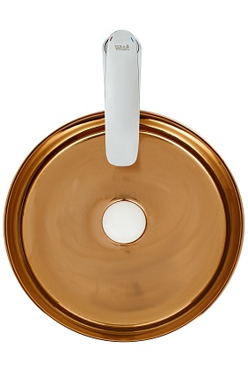 Накладная раковина WeltWasser WW ELBACH 3134 LSWG белый/Золото Накладная раковина WeltWasser WW ELBACH 3134 LSWG белый/Золото