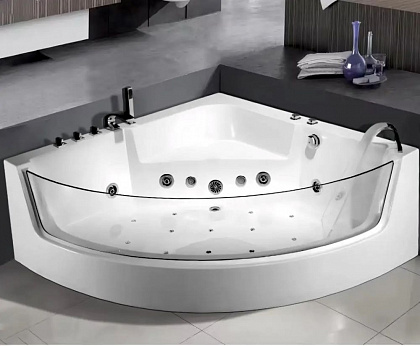 Ванна Ceruttispa C-401A 150х150 с гидромассажем Ванна Ceruttispa C-401A 150х150 с гидромассажем