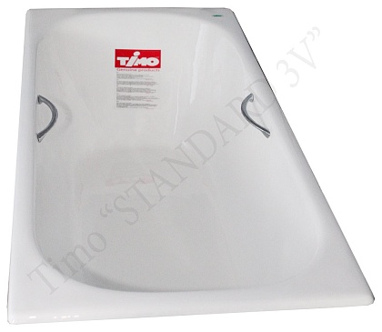 Ванна чугунная TIMO Standard 3V 170x75 с ручками Ванна чугунная TIMO Standard 3V 170x75 с ручками