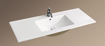 Встраиваемая раковина WeltWasser WW DEILBACH 7506-120 белый глянец Встраиваемая раковина WeltWasser WW DEILBACH 7506-120 белый глянец