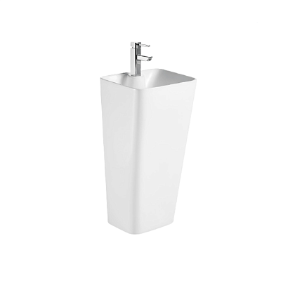 Напольная раковина Cerutti Dorris CT7830 43x36 Белая Напольная раковина Cerutti Dorris CT7830 43x36 Белая