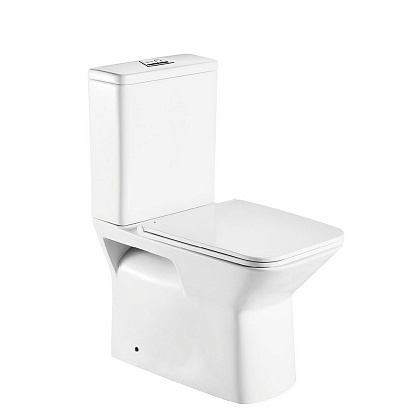 Унитаз компакт WeltWasser WW Zinnbach 001 GL-WT белый глянец