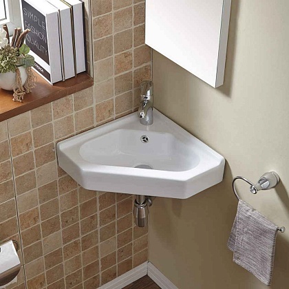 Подвесная раковина WeltWasser WW AISBACH 7012 GL-WT белый глянец
