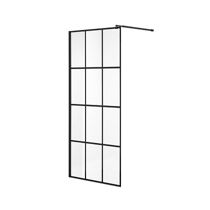 Душевая перегородка Niagara Nova NG-685-12BLACK 120х195