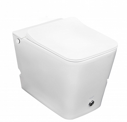 Приставной унитаз Cerutti Disgrazia Pulse CT7269 С функцией импульсного смыва