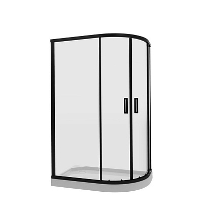 Душевой уголок Niagara Nova NG-6821-08 BLACK 120х80 без поддона
