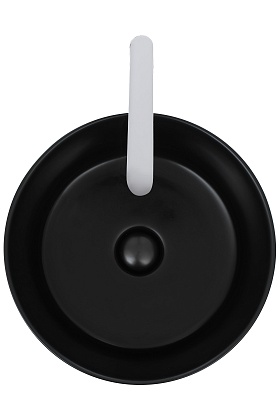 Накладная раковина WeltWasser WW ELBACH 3272 MB черный матовый